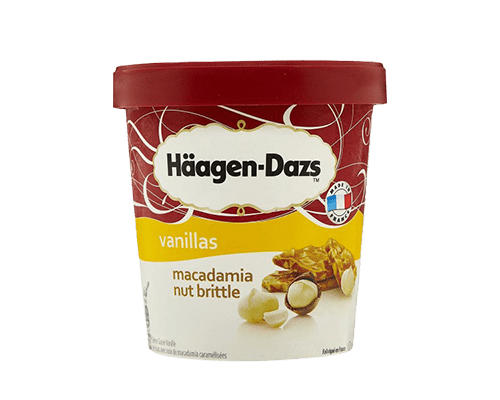 Häagen-dazs macadamia nut britle