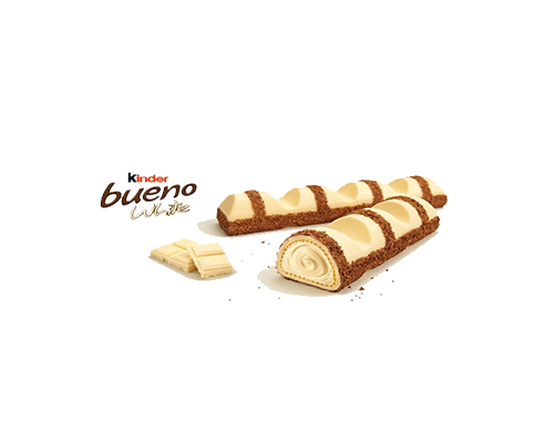 kinder bueno white