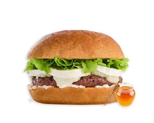 Burger- Steak chevre-miel