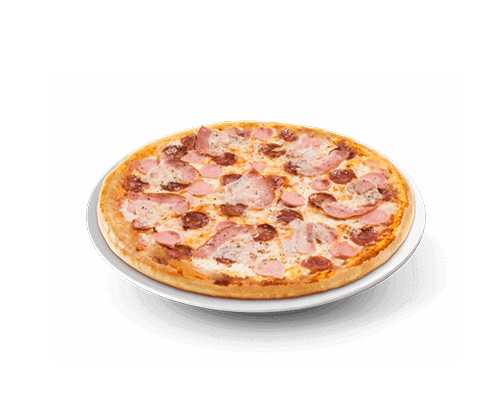 Pizza jambon chorizo