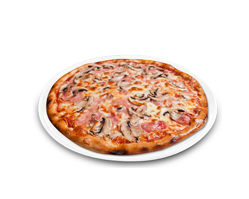 Pizza jambon champignons