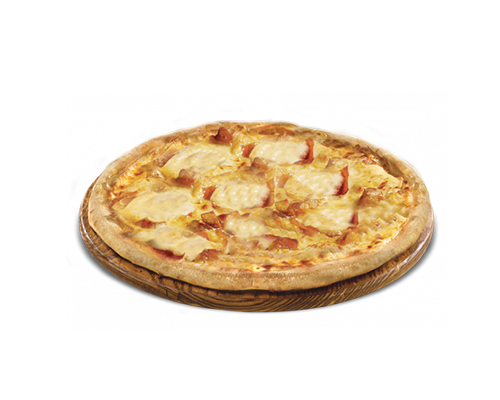 Pizza reblochon jambon