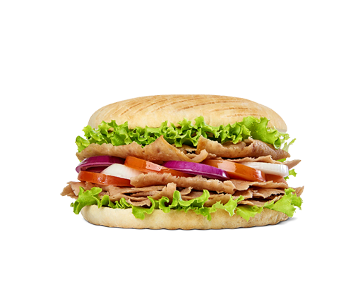 Burger Kebab oignons et oignons rouge