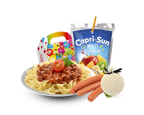 Menu enfant Spaghetti bolognaise