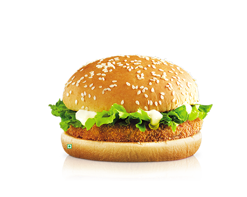 Burger vegetarien sauce blanche