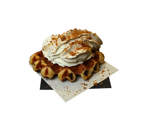 Gaufre spéculos Chantilly