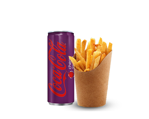 coca cherry+frites
