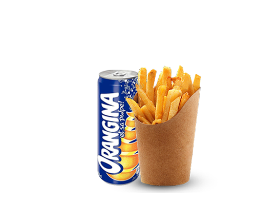 orangina+frites