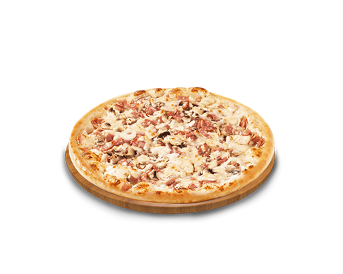 Pizza jambon champignon oignons