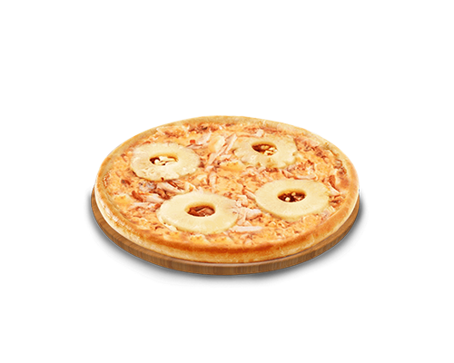 Pizza poulet Ananas