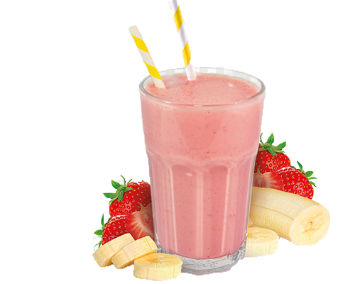 smoothie fraise bananes