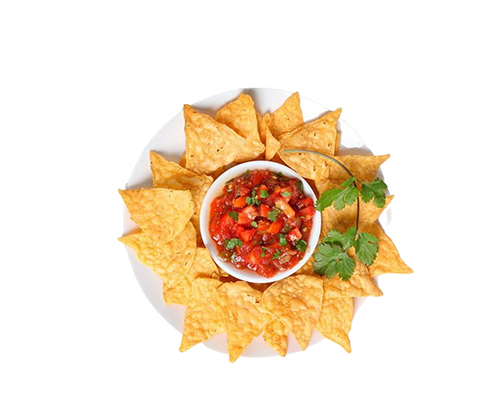 Chips et-pico de-gallo.