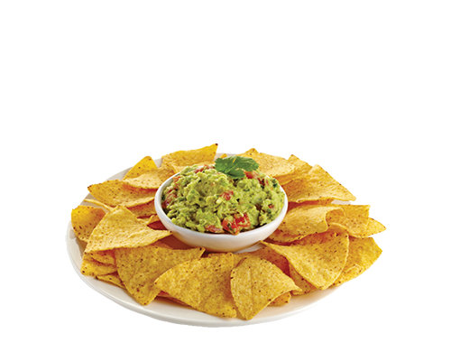 Chips et guacamole.