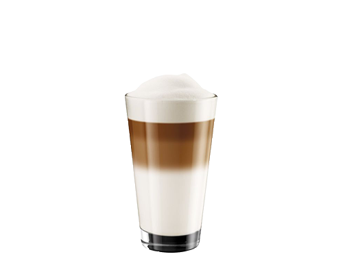 Latte machiatto.